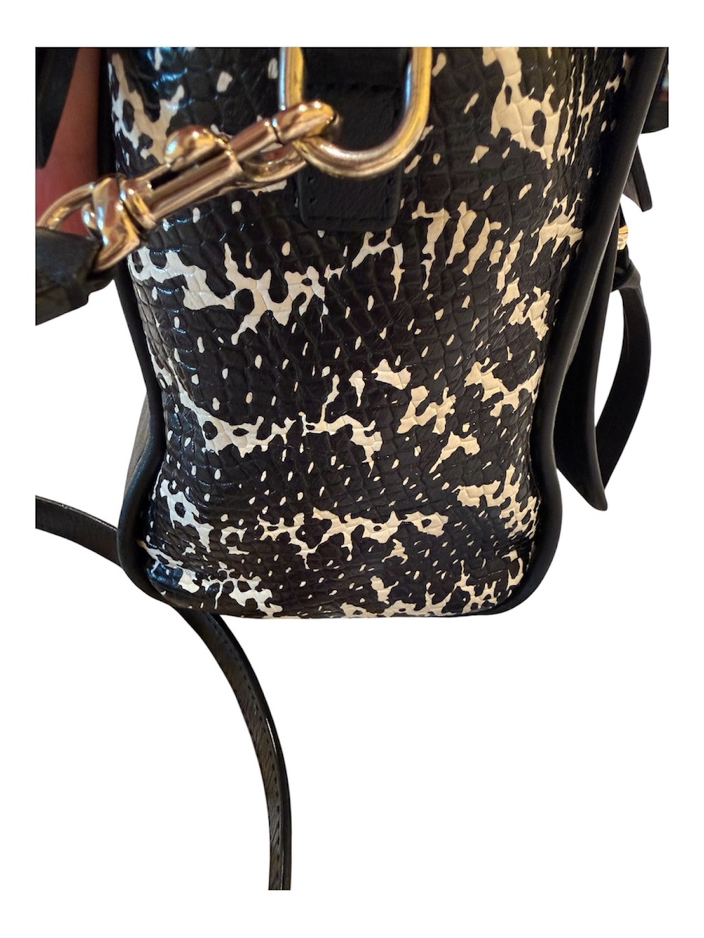 Coach Bleeker mini Riley satchel python embossed sides - Picture 3 of 15